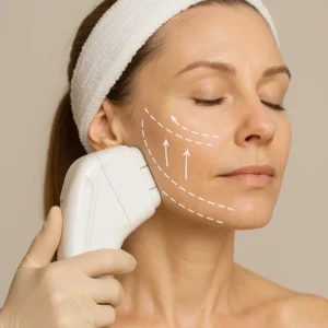 Woman having HI-FU to reduce wrinkles call LA LIPO Northwich Now!