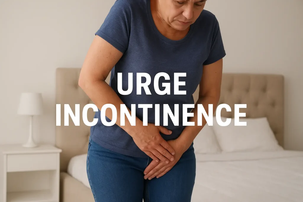 how to manage urge incontinence Northwich symptoms